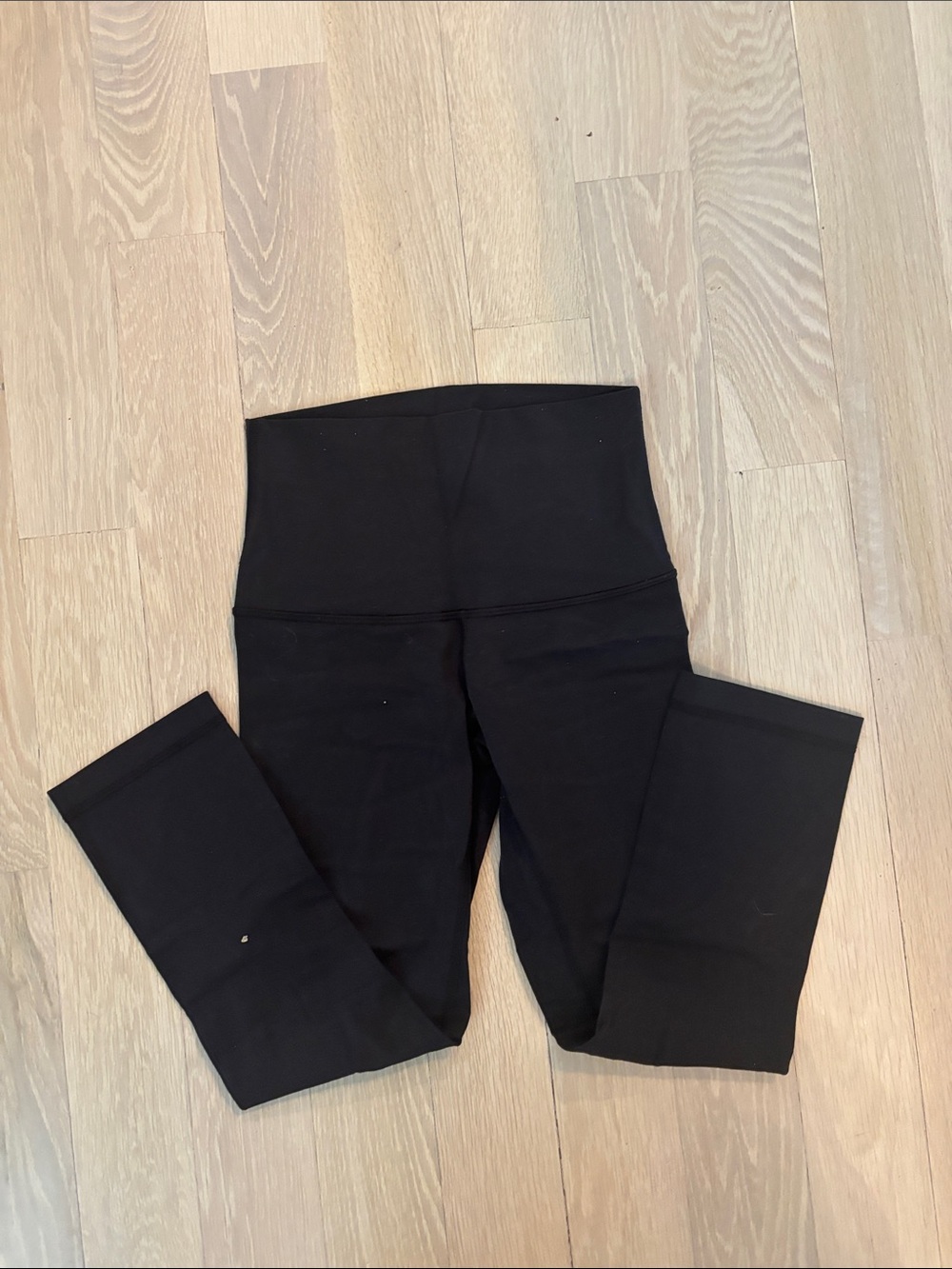 lululemon athletica Black High-Rise Logo Leggings